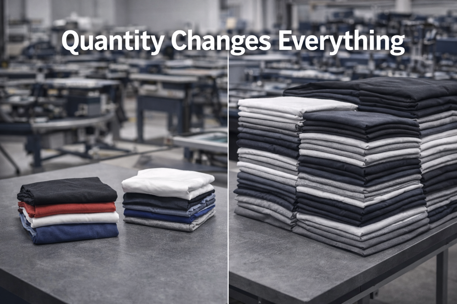 Why Order Quantity Changes Everything