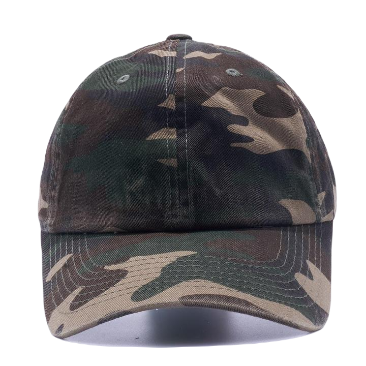 Twill Dad Hat Wholesale [G.Camo]