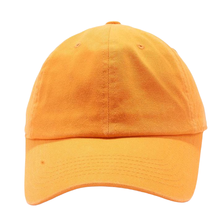 Twill Dad Hat Wholesale [Orange]