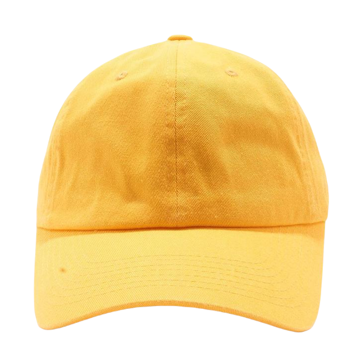 Twill Dad Hat Wholesale [Gold]